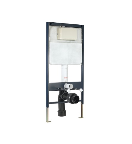 Pneumatic Single Piece Slim Concealed Cistern