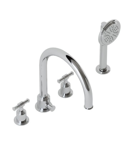 4-Hole bath tub mixer